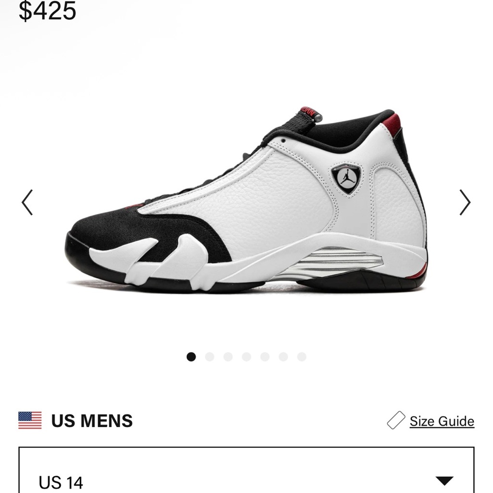AJ 14 Retro Black Toe
